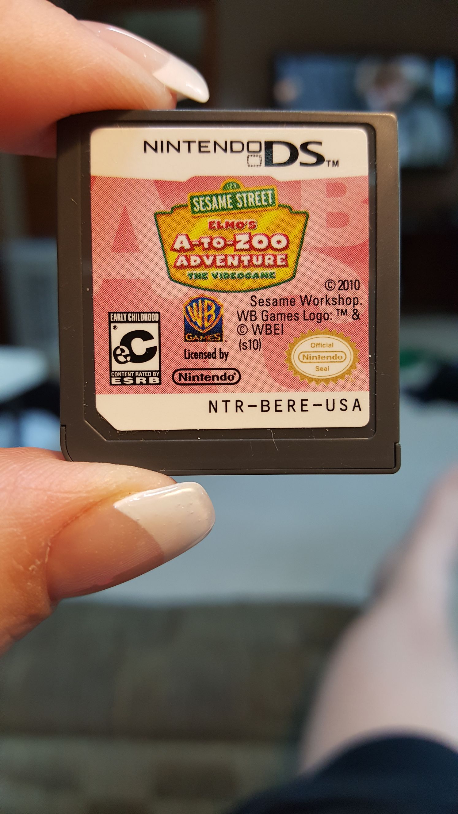 Sesame Street Elmo’s A-to-Zoo Adventure Nintendo Wii Game - Nintendo DS video game collectible - Main Image 2