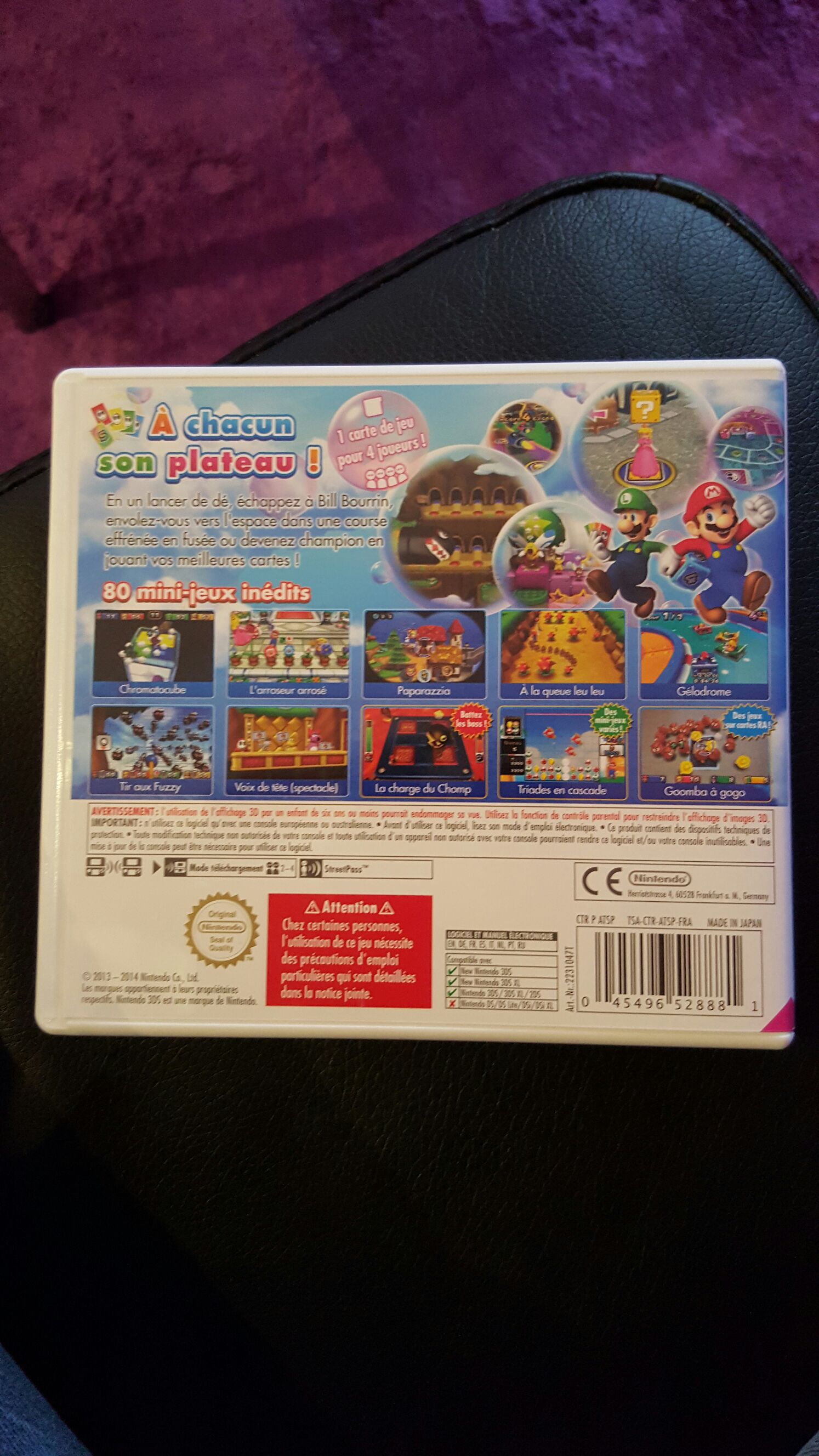 Mario Party Island Tour - Nintendo 3DS (Nintendo - 1-4) video game collectible [Barcode 045496528881] - Main Image 2