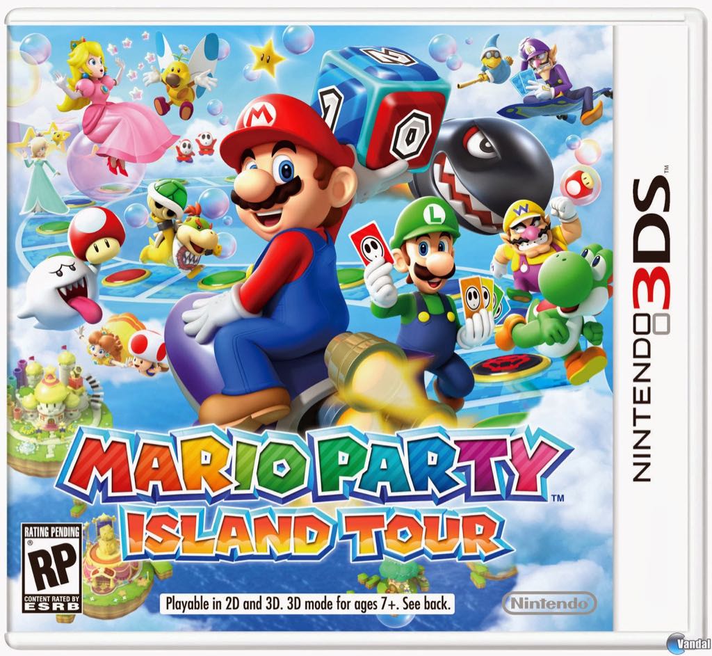 Mario Party Island Tour - Nintendo 3DS (Nintendo - 1) video game collectible - Main Image 2