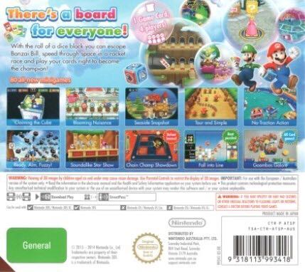 Mario Party Island Tour - Nintendo 3DS (Nintendo - 1-4 Local) video game collectible - Main Image 2