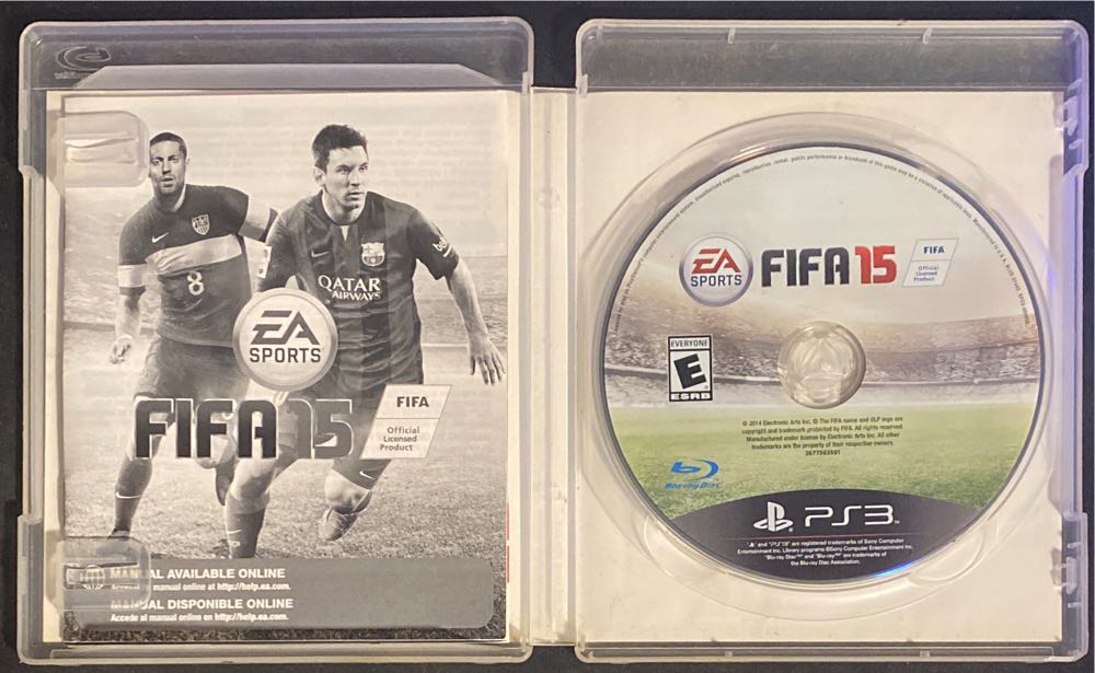 Fifa 15 - Sony PlayStation 3 (PS3) (Electronic Arts - 4) video game collectible [Barcode 014633367751] - Main Image 3
