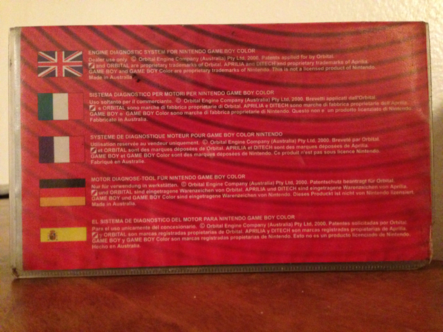 DiTech - Nintendo Game Boy Color (Aprilia) video game collectible - Main Image 2