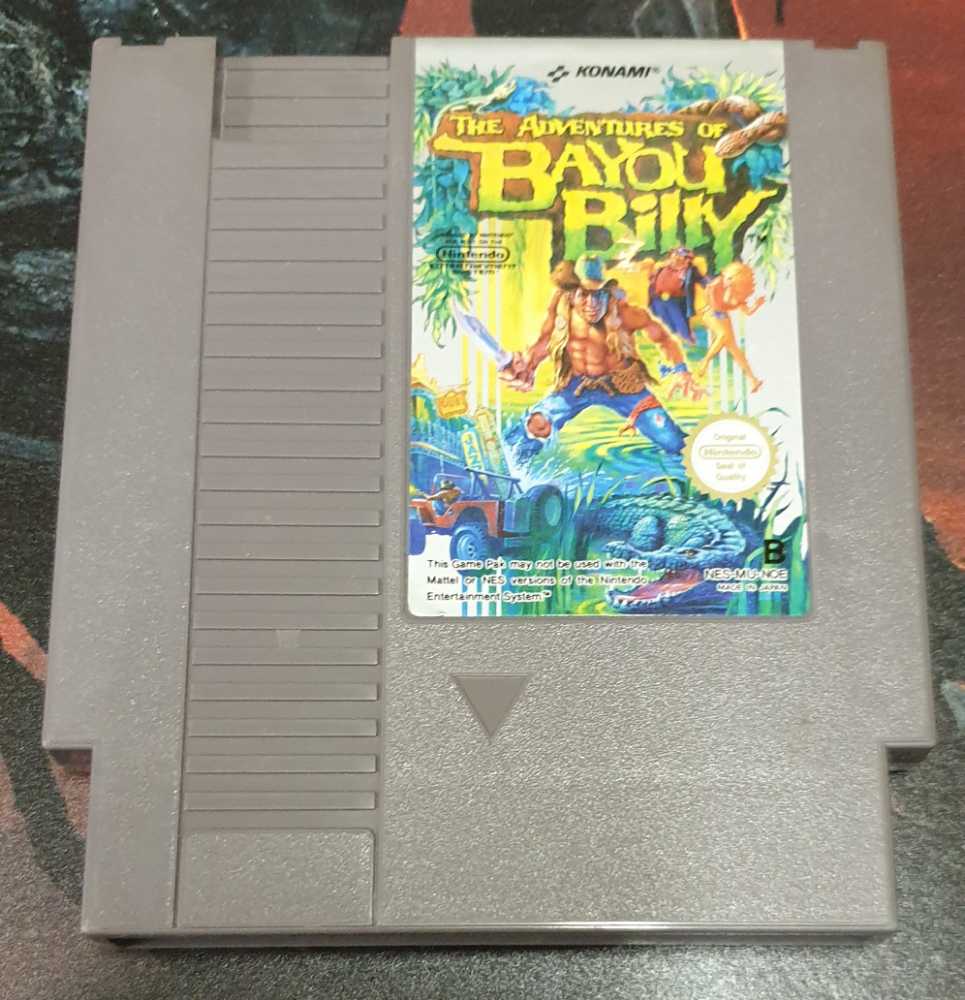The Adventures of Bayou Billy - Nintendo Entertainment System (NES) (Konami - 1) video game collectible [Barcode 074299089534] - Main Image 3