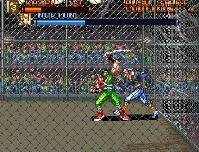 Brawl Brothers: Rival Turf! 2 - Nintendo Super Nintendo Entertainment System (SNES) (Nintendo - 2) video game collectible - Main Image 4