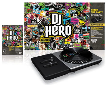 DJ Hero Turntable Kit - Nintendo Wii (Activision - 2) video game collectible - Main Image 2