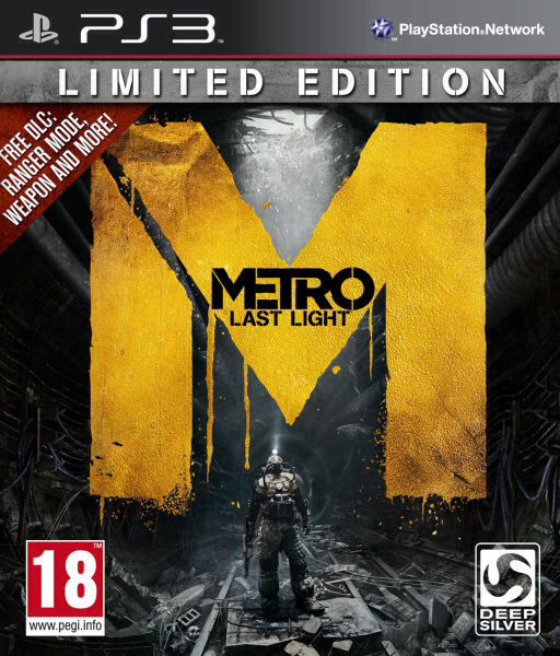 Metro Last Light Limited Edition - Sony PlayStation 3 (PS3) video game collectible - Main Image 1