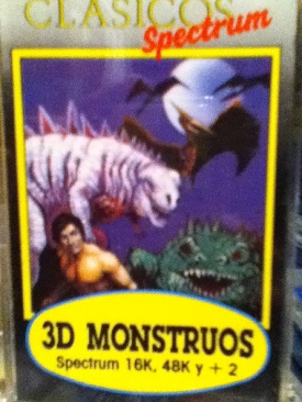 3D Monstruos - Sinclair ZX Spectrum (1) video game collectible - Main Image 1