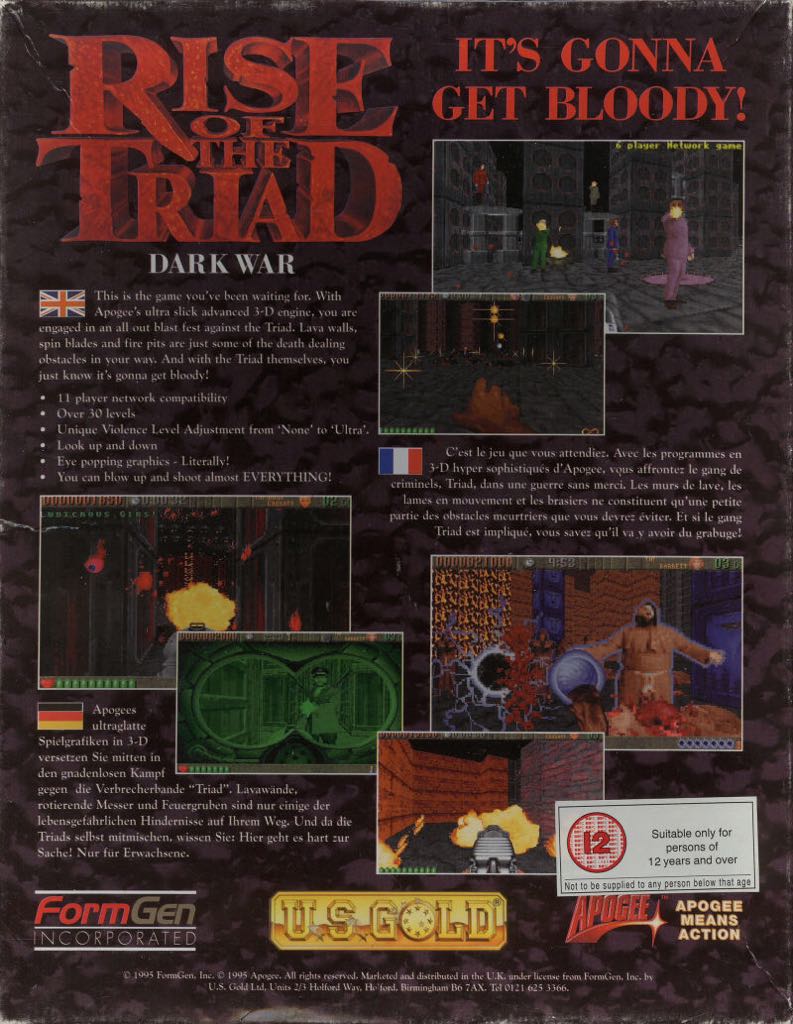 Rise Of The Triad - PC video game collectible - Main Image 2