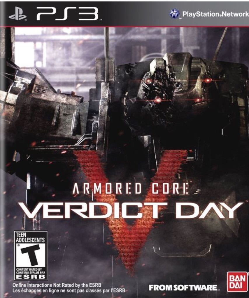 Armored Core: Verdict Day - Sony PlayStation Network (PSN) video game collectible - Main Image 2