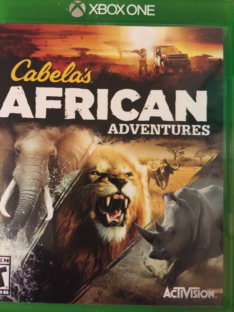Cabela’s African Adventures - Microsoft Xbox One video game collectible - Main Image 1
