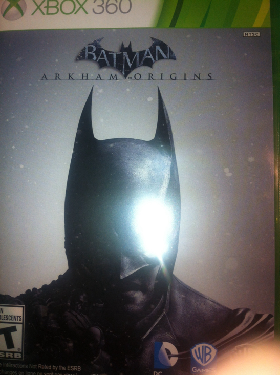 Batman Arkham Orgin - Microsoft Xbox 360 video game collectible - Main Image 1