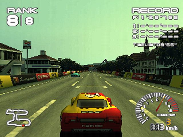Ridge Racer Type 4 :R4 - Sony PlayStation (Namco - 2) video game collectible [Barcode 4907892010550] - Main Image 3