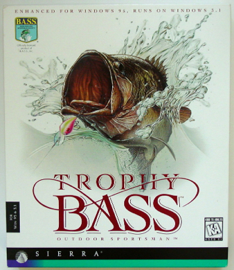 Trophy Bass - PC (Sierra) video game collectible - Main Image 1