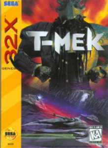 T–mek - Sega 32X video game collectible - Main Image 1