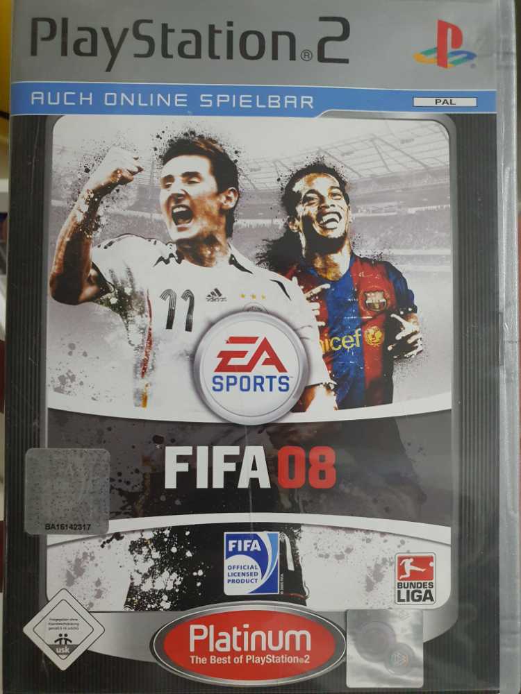 Fifa 08 - Sony PlayStation 2 (PS2) video game collectible [Barcode 5030932064035] - Main Image 2