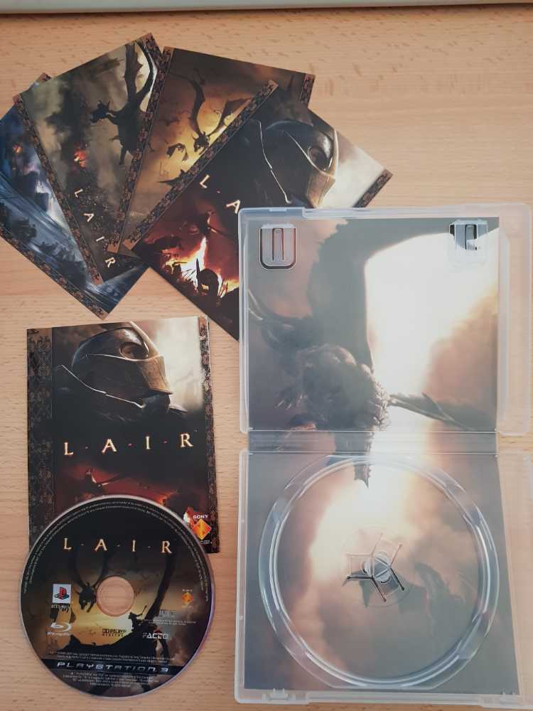 Lair - Sony PlayStation 3 (PS3) (SCEA - 1) video game collectible [Barcode 711719626190] - Main Image 4
