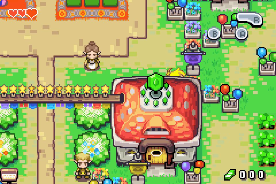 The Legend Of Zelda: The Minish Cap - Nintendo Game Boy Advance (GBA) (Nintendo - 1) video game collectible [Barcode 0045496734909] - Main Image 3