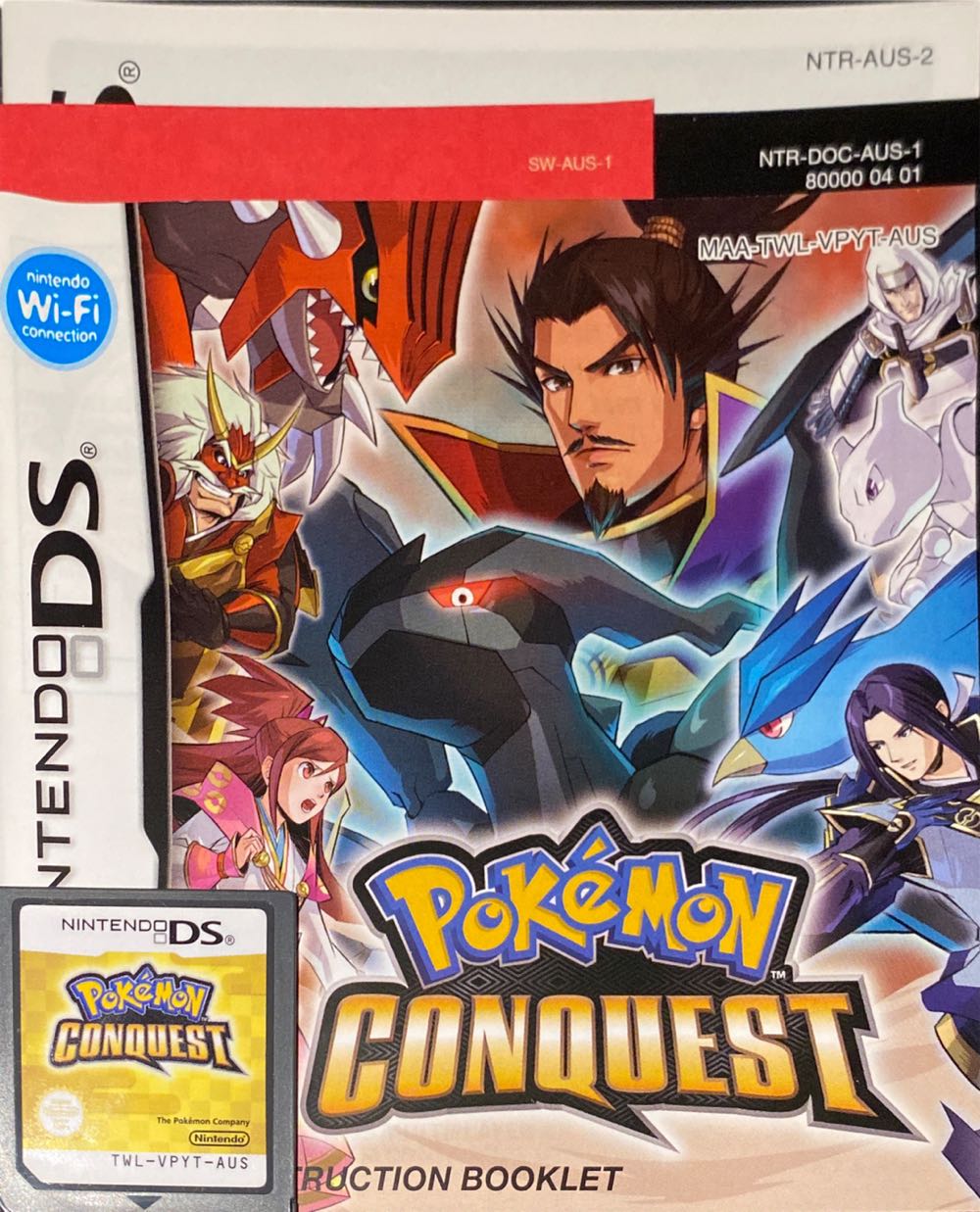 Pokemon Conquest - Nintendo DS (Nintendo - 1) video game collectible [Barcode 018113991061] - Main Image 3