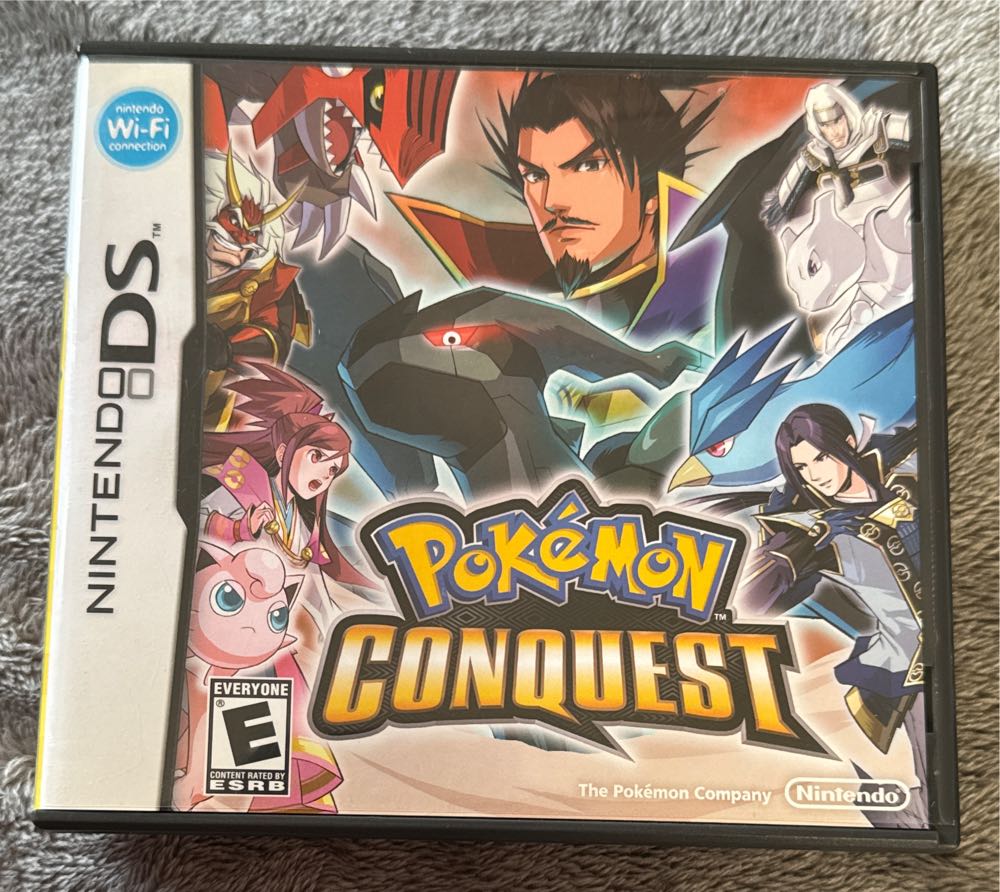 Pokemon Conquest - Nintendo DS (Nintendo - 1) video game collectible [Barcode 045496742058] - Main Image 3