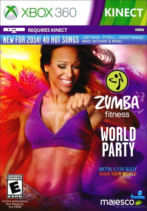 Zumba Fitness World Party - Microsoft Xbox 360 video game collectible - Main Image 1