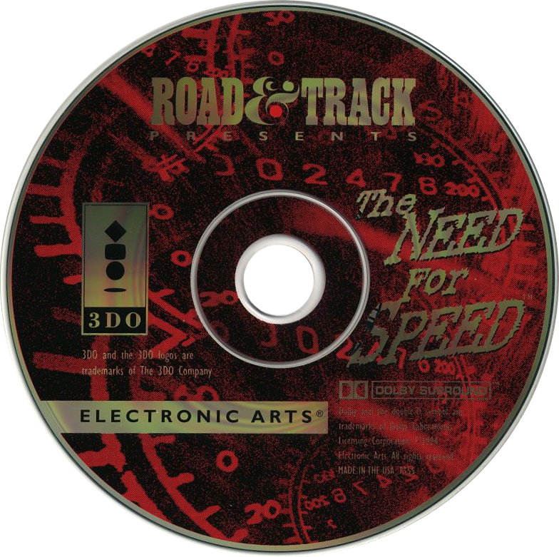Road & Track Presents: The Need For Speed - 3DO (Electronic Arts/EA Games - 2) video game collectible [Barcode 014633073553] - Main Image 3