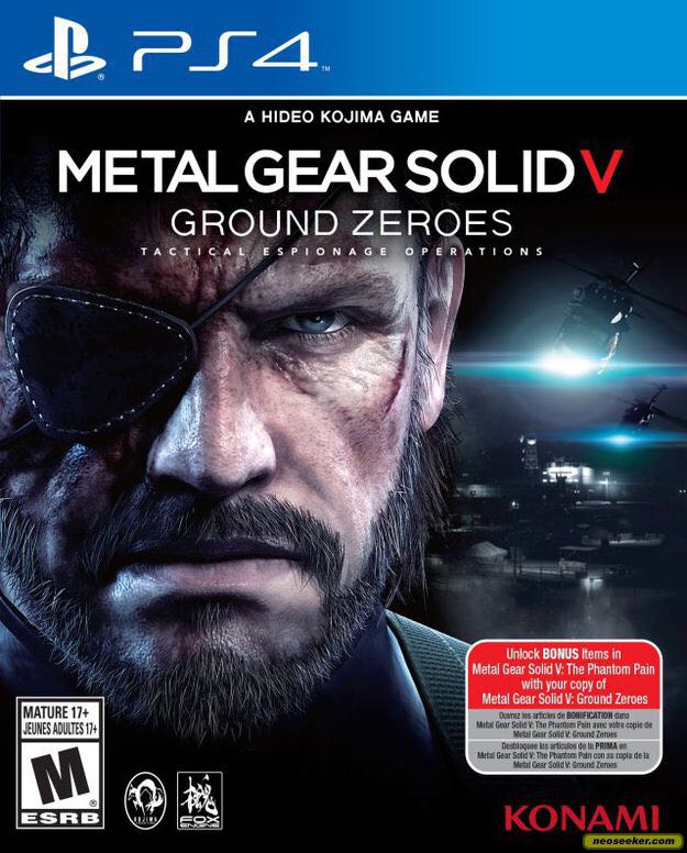 Metal Gear Solid Ground Zeros - Sony PlayStation 4 (PS4) video game collectible - Main Image 2