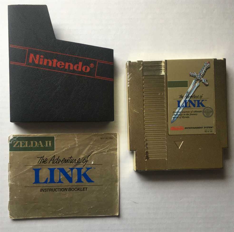 Legend Of Zelda, The 2 - The Adventure Of Link - Nintendo Entertainment System (NES) (Nintendo - 1) video game collectible - Main Image 3