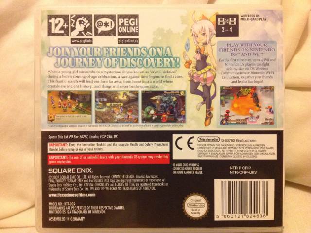 Final Fantasy: Crystal Chronicles - Echoes of Time - Nintendo DS (Square Enix - 1) video game collectible [Barcode 5060121824638] - Main Image 2