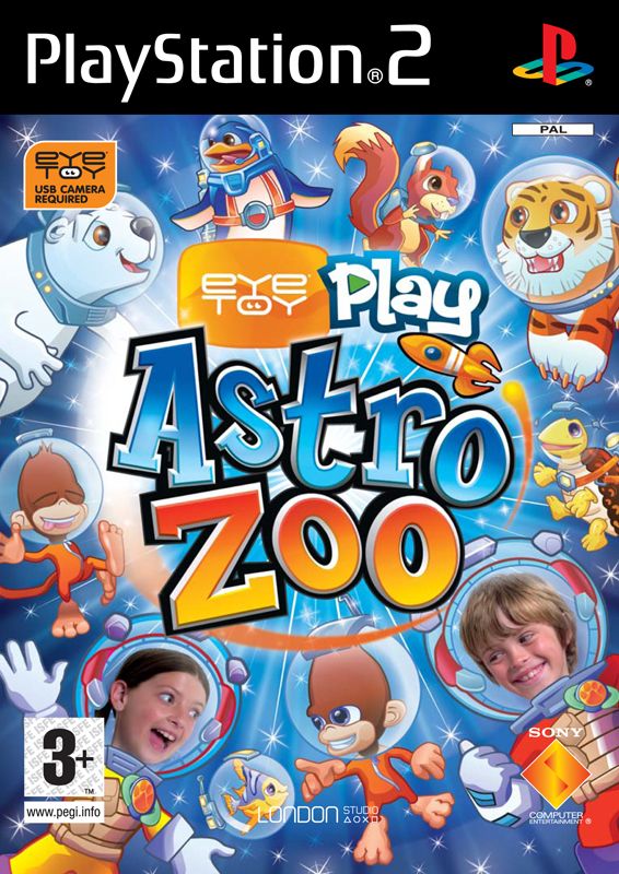 Eyetoy Astro Zoo - Sony PlayStation 2 (PS2) video game collectible [Barcode 711719634997] - Main Image 1