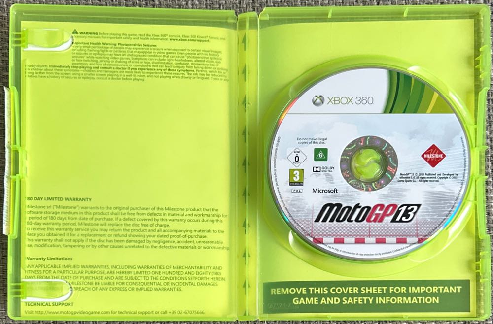 MotoGP 13 - Microsoft Xbox 360 video game collectible [Barcode 8059617101190] - Main Image 3