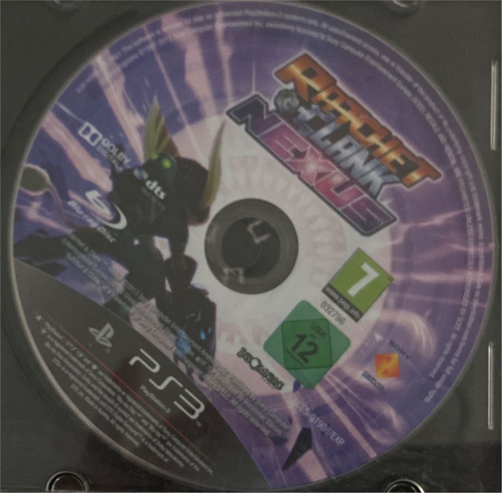 Ratchet & Clank: Nexus - Sony PlayStation 3 (PS3) (Sony Computer Enteraiment - 1) video game collectible [Barcode 711719289562] - Main Image 3