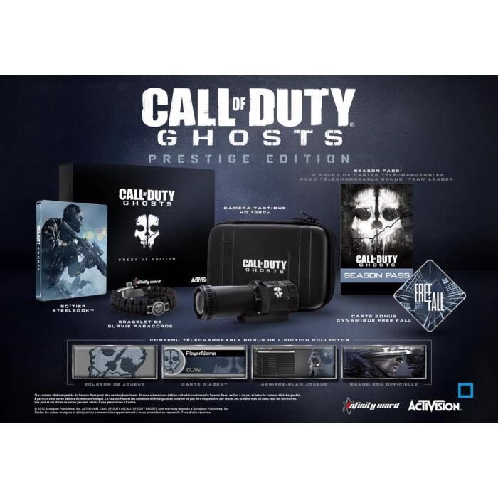 Call Of Duty : Ghosts [Hardened Edition] - Sony PlayStation 3 (PS3) (Activision - 2) video game collectible [Barcode 5030917130748] - Main Image 2