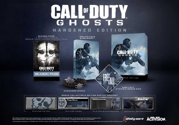 Call Of Duty: Ghosts Hardened Edition - Sony PlayStation 3 (PS3) video game collectible - Main Image 2