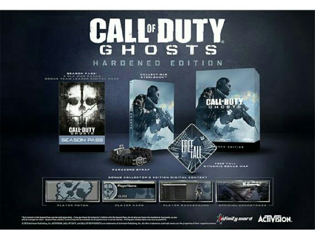 Call Of Duty: Ghosts Hardened Edition - Sony PlayStation 3 (PS3) video game collectible - Main Image 2
