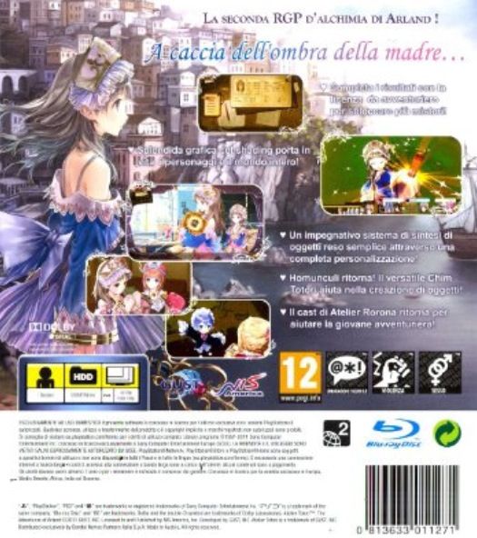 Atelier Totori: The Adventurer of Arland - Sony PlayStation 3 (PS3) video game collectible [Barcode 0813633011271] - Main Image 2