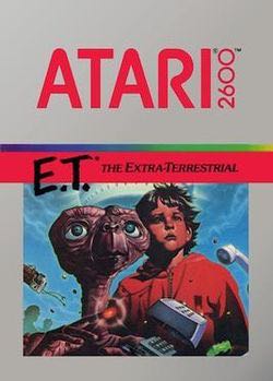 E T - Atari 2600 video game collectible - Main Image 1