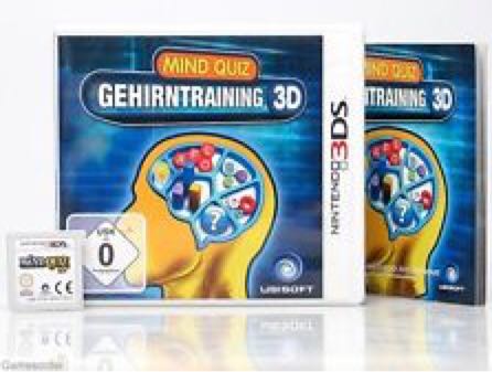 (SC) Mind quiz 3d - Nintendo 3DS (Capcom, Ubisoft - 1) video game collectible [Barcode 3307215587904] - Main Image 2