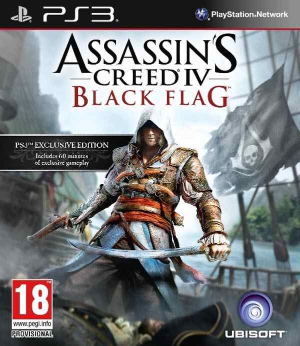 Assasins Creed 4: Black Flag - Microsoft Xbox 360 (Bethesda Softworks, Ubisoft) video game collectible - Main Image 1