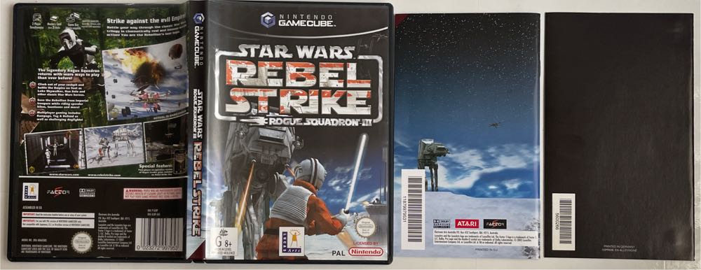 Star Wars: Rogue Squadron III - Rebel Strike - Nintendo GameCube (LucasArts - 1-2) video game collectible [Barcode 023272997953] - Main Image 4
