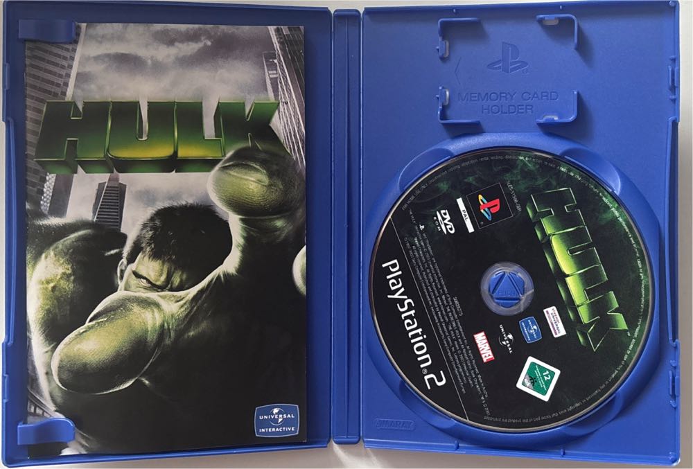 TheHulk - Sony PlayStation 2 (PS2) video game collectible [Barcode 3348542176454] - Main Image 3