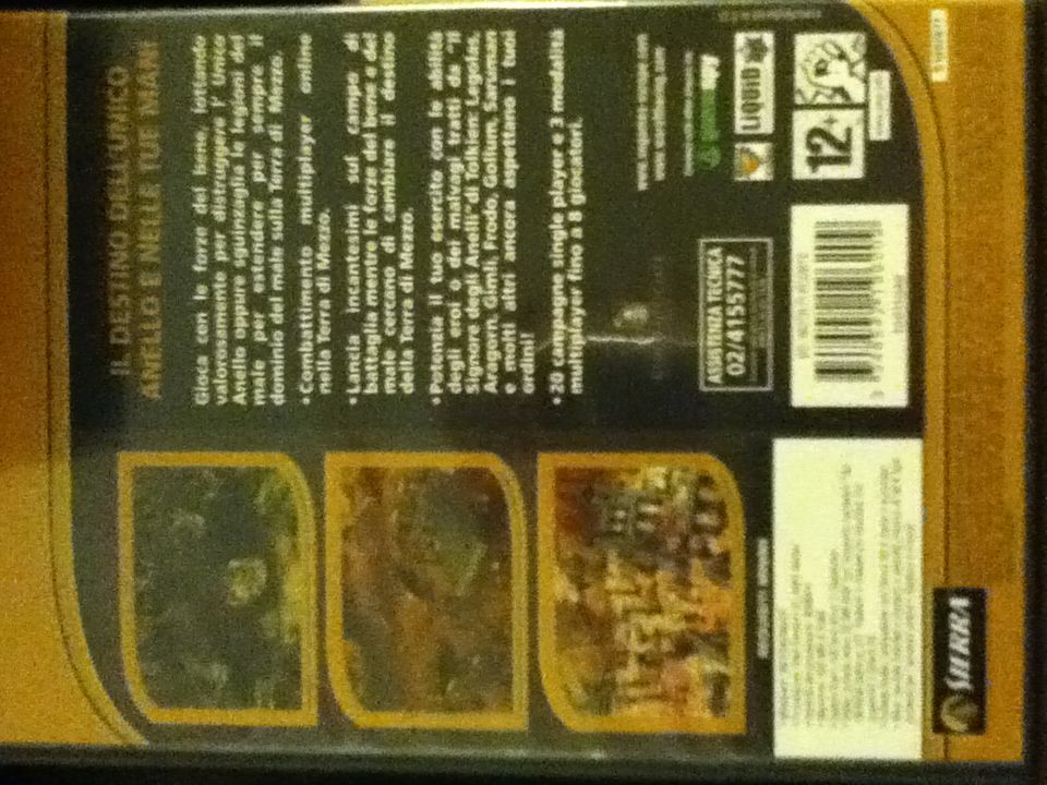 La Guerra Dell’anello - PC (Sierra) video game collectible [Barcode 3348542196209] - Main Image 2