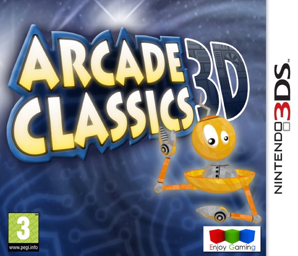 Arcade Classics 3d - Nintendo 3DS video game collectible - Main Image 1