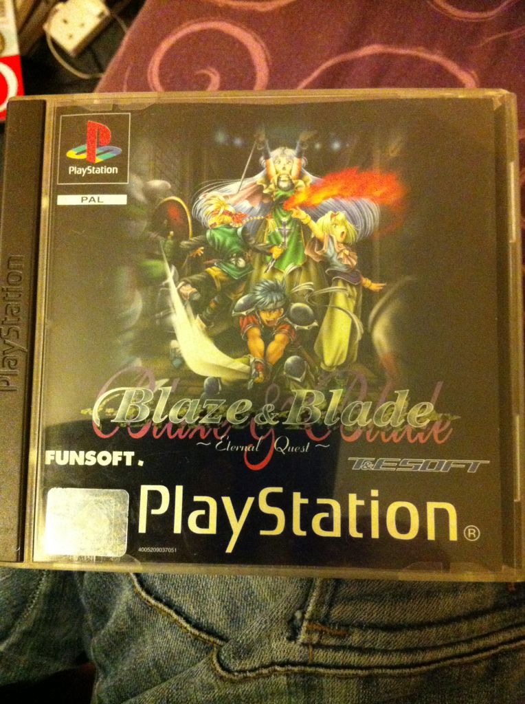 Blaze & Blade- Eternal Quest - Sony PlayStation (T & E Soft - 4) video game collectible - Main Image 1