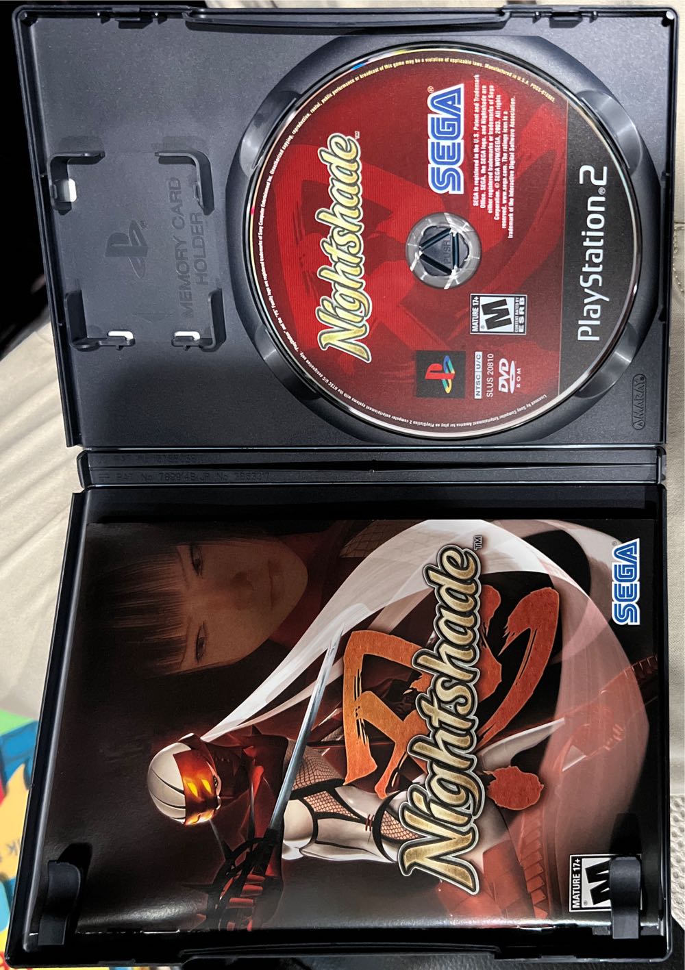 Nightshade - Sony PlayStation 2 (PS2) (Sega - 1) video game collectible [Barcode 010086630404] - Main Image 3