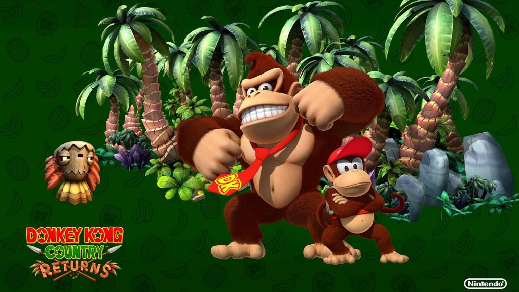 Donkey Kong Ciountry Returns  3d - Nintendo 3DS video game collectible - Main Image 2