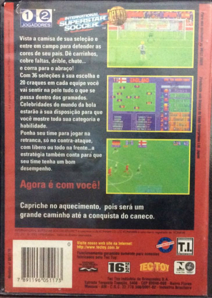 Show do Milhão - Sega Genesis (Mega Drive) (1) video game collectible - Main Image 2