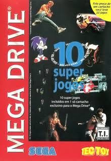 Sega Top Ten - Sega Megadrive (Tectoy) video game collectible - Main Image 1
