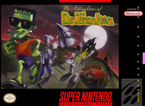 Adventures of Dr. Franken - Nintendo Super Nintendo Entertainment System (SNES) video game collectible - Main Image 1