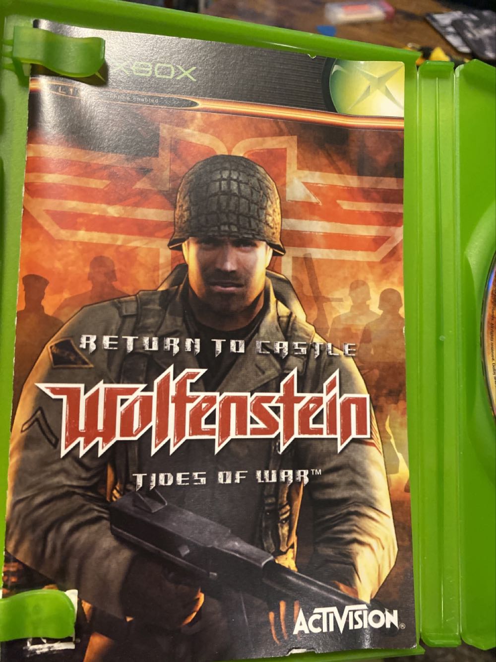 Return To Castle Wolfenstein: Tides Of War - Microsoft Xbox (Activision - 2) video game collectible [Barcode 047875803374] - Main Image 3