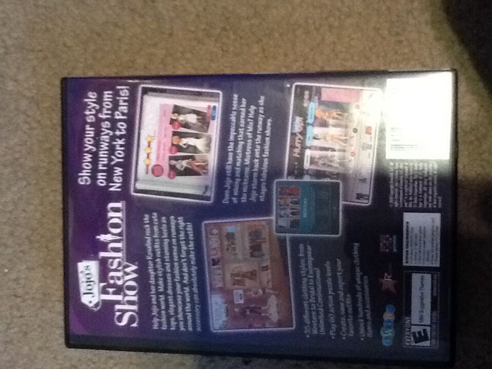 JoJo’s Fashion Show - PC video game collectible [Barcode 892935001340] - Main Image 2